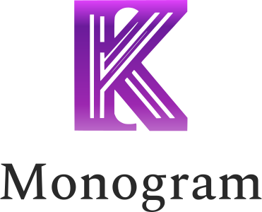 Monogram logo design