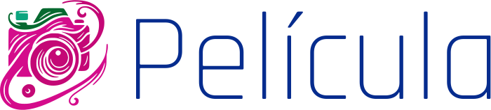 Película logo design