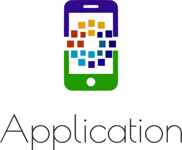 Application logo design