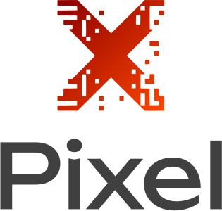 Pixel logo design