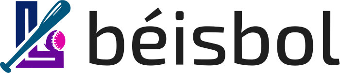 béisbol logo design