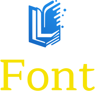 Font logo design