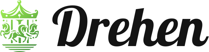 Drehen logo design