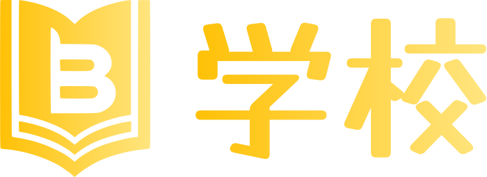 学校 logo design
