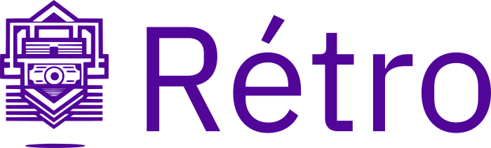 Rétro logo design