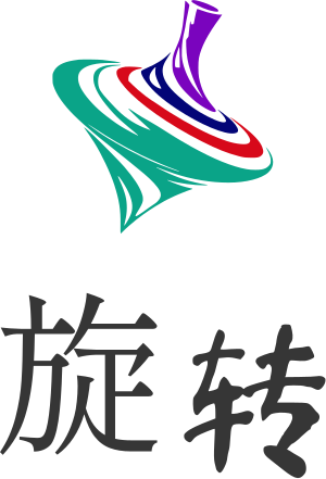 旋转 logo design