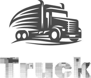 Truck logo design