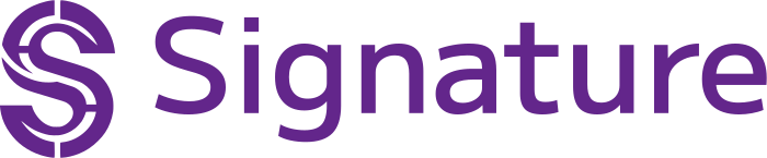 Signature logo design