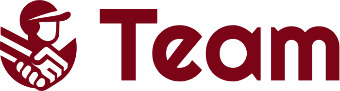 design del logo Team