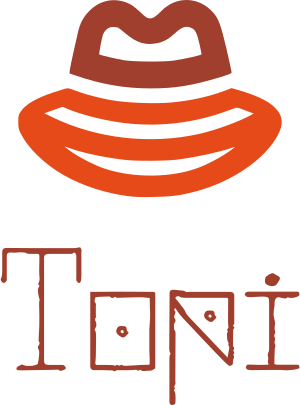 desain logo Topi
