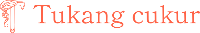 desain logo Tukang cukur
