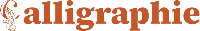 création de logo Calligraphie