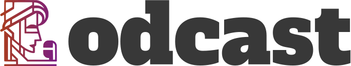desain logo Podcast