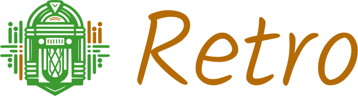 desain logo Retro