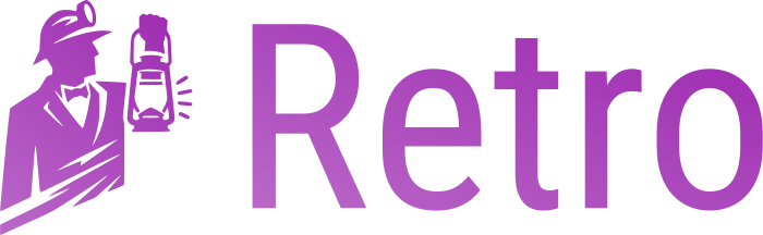 Retro logo design