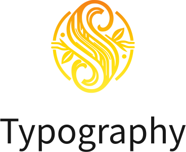 Typography logo design
