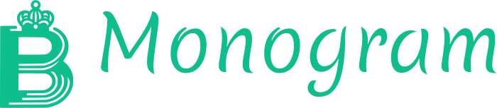 Monogram logo design