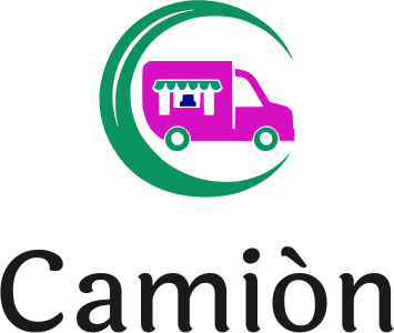Camión logo design