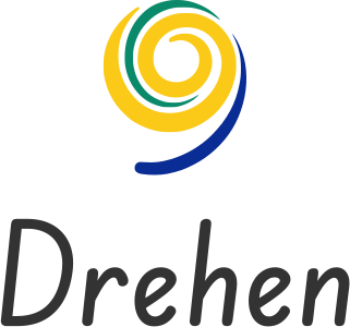 Drehen logo design