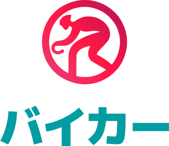 バイカー logo design
