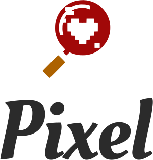 Pixel logo design