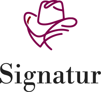 Signatur logo design