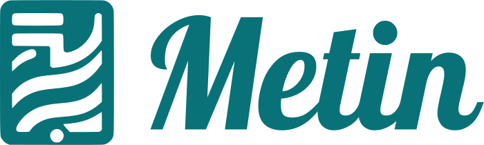 Metin logo design
