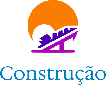 Construção logo design
