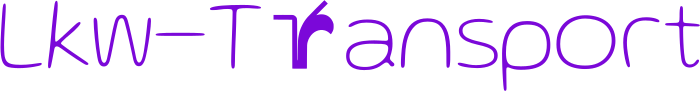 Lkw-Transport logo design