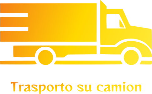 Trasporto su camion logo design
