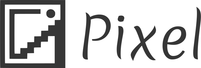 Pixel logo design