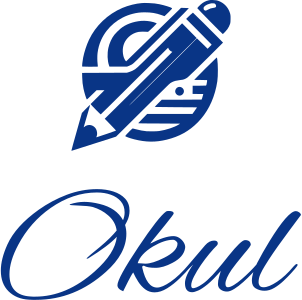 Okul logo design