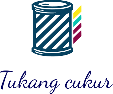 Tukang cukur logo design