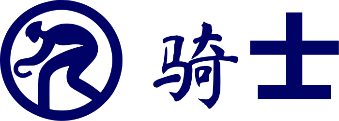 骑士 logo design