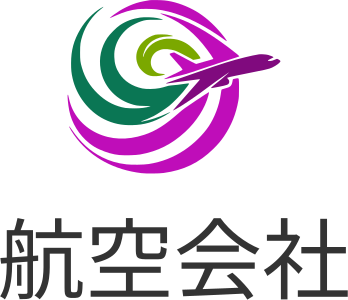 航空会社 logo design