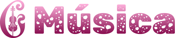 Música logo design