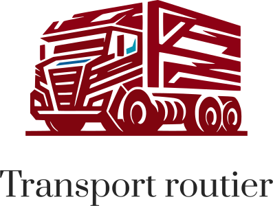 Transport routier logo design