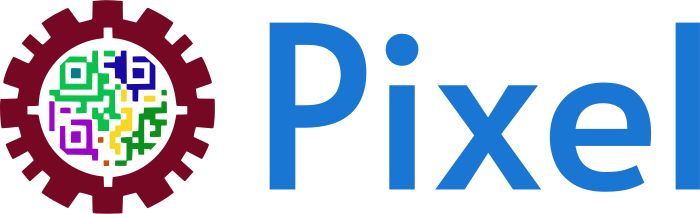 Pixel logo design