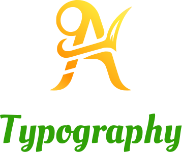 Typography logo design