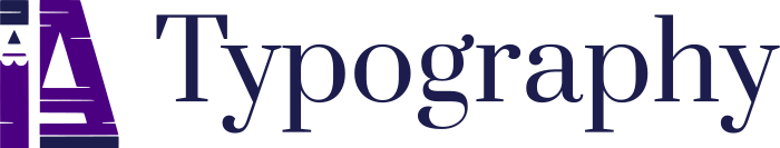 Typography logo design