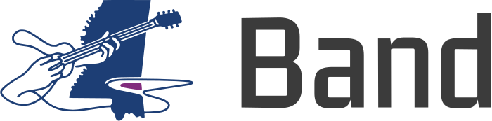 design del logo Band