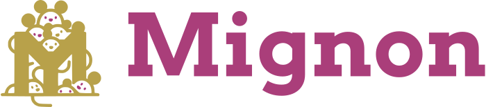 création de logo Mignon