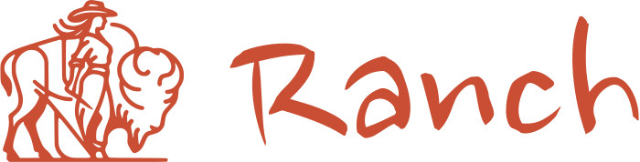 design del logo Ranch