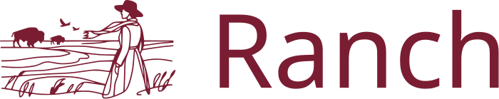 design del logo Ranch