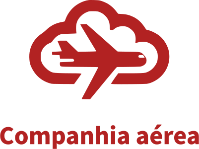 design de logotipo Companhia aérea