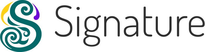 Signature logo design