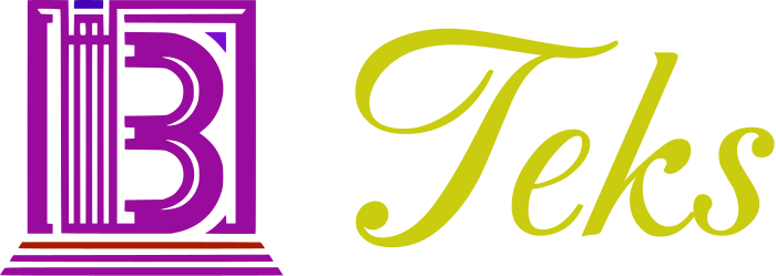 Teks logo design