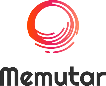 Memutar logo design