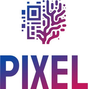 Pixel logo design