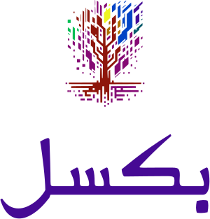 بكسل logo design